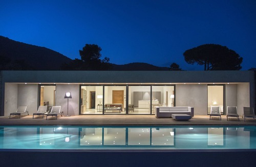 Hameau de Palombaggia Casa | Magnífica villa con impresionantes vistas de la playa de Palombaggia Acceso privado al mar