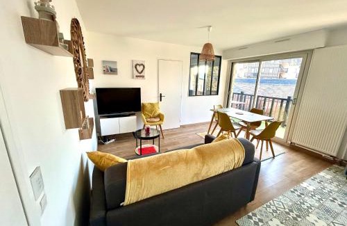 Villers-sur-Mer Apartamento | Magnifique appartement vue mer à 50 m de la plage