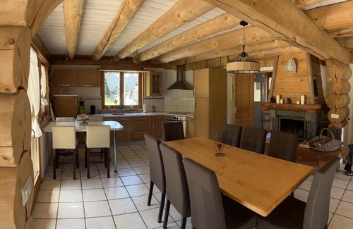 La Bresse Chalet De Esquí | Magnifique Chalet en Rondins 6/8 Personnes Avec Sauna à LA Bresse