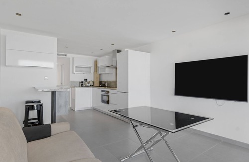 Pointe Croisette Apartamento | F2 Palm Beach-Apartamento-Vista al Mar-Baño Privado-Apartamento