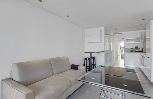 Pointe Croisette Apartamento | F2 Palm Beach-Apartamento-Vista al Mar-Baño Privado-Apartamento