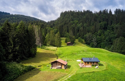 Vers L'Eglise Chalet De Esquí | Magnifique Petit Chalet aux Diablerets, en Pleine Nature
