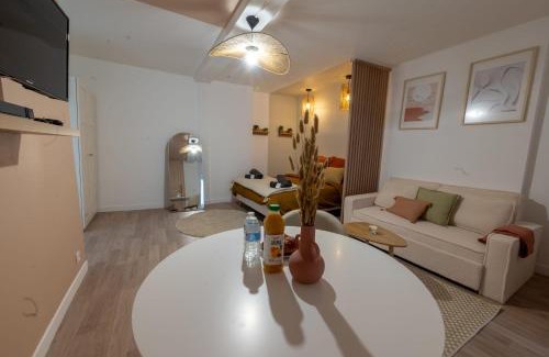 Romilly-sur-Seine Apartamento | Magnifique Studio rénové centre-ville 3pers wifi