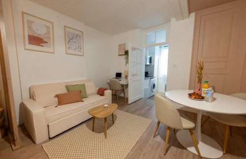 Romilly-sur-Seine Apartamento | Magnifique Studio rénové centre-ville 3pers wifi