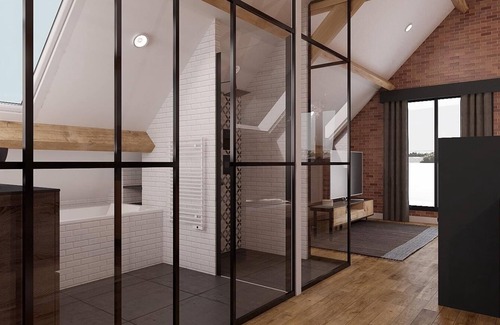 Romans-sur-Isere Cama Y Desayuno | Magnifique, suite design moderne