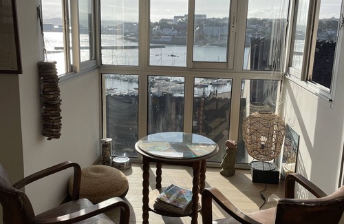 Treboul Apartamento | Magnifique vue mer Appartement T3 vue baie de Douarnenez port de Tréboul