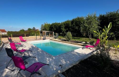 Bouce Casa | Maison 10 personnes avec piscine jacuzzi, proche du PAL