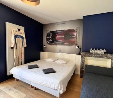 Saint-Gervais-en-Belin Casa | Maison 1440 - SPIRIT, logement Atypique Sport Auto