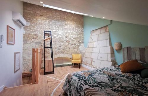 Louresse-Rochemenier Casa | Maison 2-3 pers semi-troglodyte Angers-Saumur