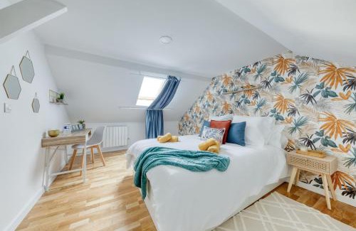 La Courneuve Casa | Maison 4 chambres - 12 personnes - Parking Privé - Metro 7 - Rer B -