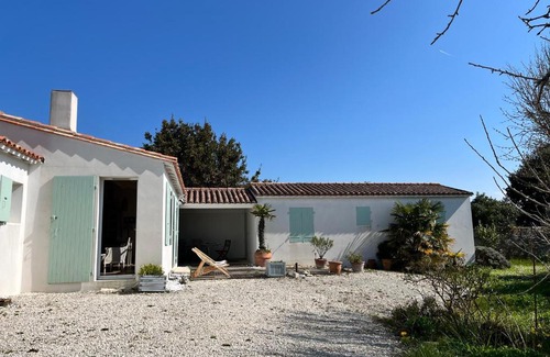La Couarde-sur-Mer Casa | Maison 5 min de l'océan avec jardin