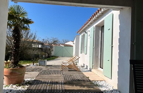 La Couarde-sur-Mer Casa | Maison 5 min de l'océan avec jardin