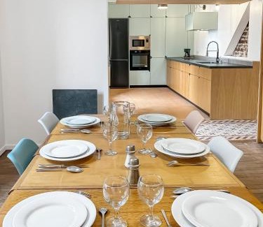 Bois-Colombes Casa | Maison Atypique accès direct Paris, Cuisine design