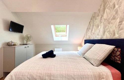 Sacy Casa | Maison avec jacuzzi - Village paisible Sacy - LES NARCISSES