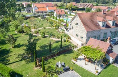 Hauterive Casa | Maison avec piscine chauffée, clim et jardin - Hauterives - FR-1-489-203