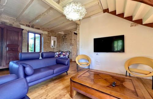 Cuzance Villa | Maison d'Antan - PiscineJardinClim - Bourg de Cuzance