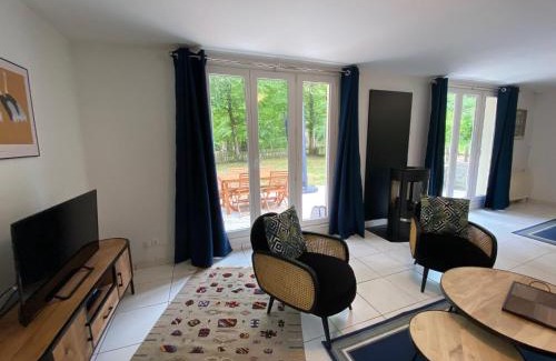 Le Coudray-Montceaux Casa | Maison dans parc privé, sports et loisirs proche golf du Coudray Montceaux
