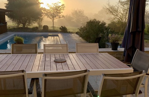 Fosses-et-Baleyssac Casa | Maison DE Campagne Avec Piscine ET Parc Arbore