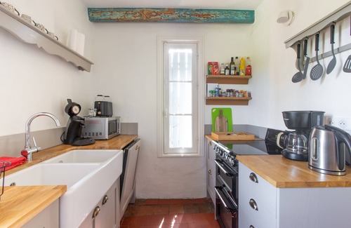 Saint-Ouen-le-Pin Cabaña | Maison de campagne-Rural-Baño con bañera