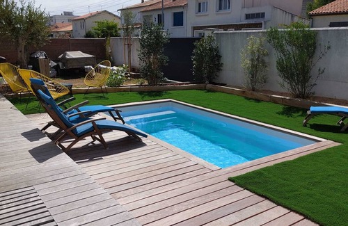 La Rochelle Casa | Maison de Famille Avec Jacuzzi et Piscine