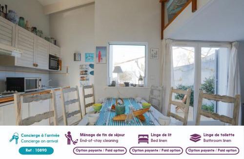 Les Portes-en-Re Casa | Maison de famille cosy aux Portes en Ré