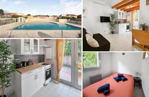 Vic-la-Gardiole Casa | Maison de vacances lumineuse