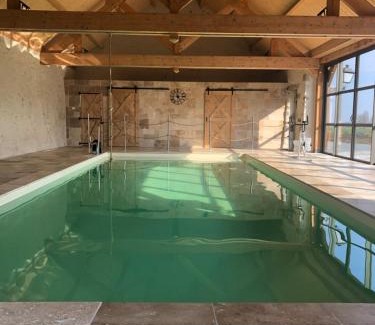 Saint-Victeur Casa | MAISON DE VACANCES AVEC PISCINE INTERIEURE - Le Grand Champagne