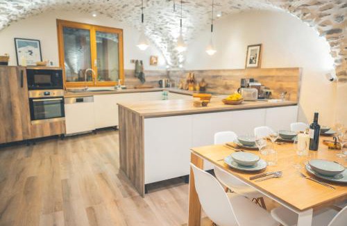 Saint-Chaffrey Casa | Maison de village - Les Voûtes Blanches - Serre Chevalier 1350