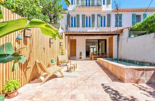 Le Mourillon Casa | Maison de Ville Avec Bassin Centre Ville du Mourillon à 5 min Plage de la Mitre