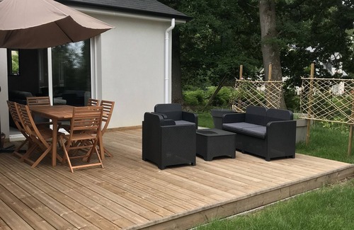 Serqueux Casa | Maison des 2 chênes between avenue verte, lakes, swimming pool and Casino - enclosed garden