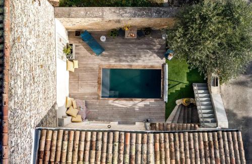 Puygiron Casa | Maison en pierres 6/8pers, piscine & sublime vue