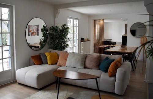 Saint-Etienne-la-Thillaye Casa | Maison à la campagne avec piscine chauffée proche Deauville