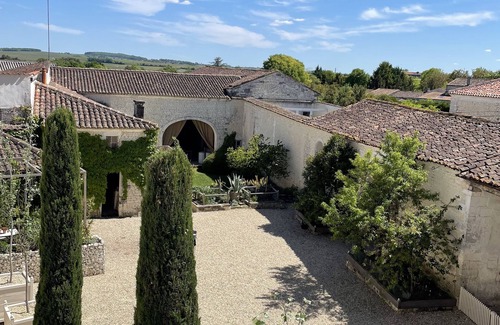 Angeac-Champagne Casa | Maison Francois - Stylish Grand Cognac Producer's Mansion With Pool