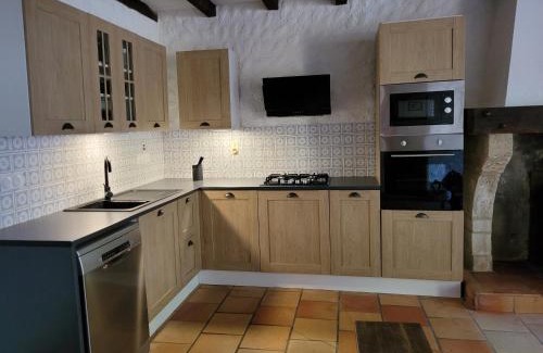 Saint-Martin-de-Gurson Casa | Maison Jean-Du-Feu au calme à Jenduffe