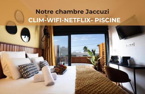 Saint-Denis Casa | Maison Le Patio Jacuzzi
