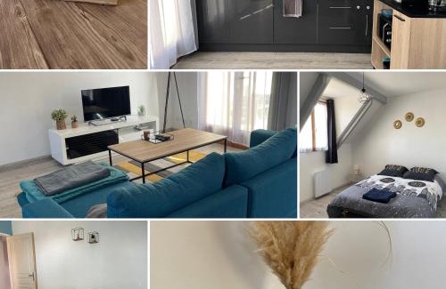 Sainte-Savine Apartamento | Maison Mitoyenne avec cour + parking