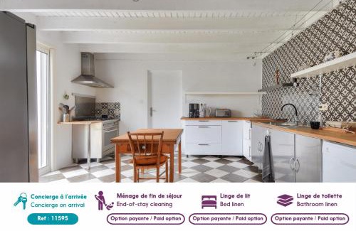 Saint-Jean-de-Monts Casa | Maison moderne avec jardin pour 12 personnes