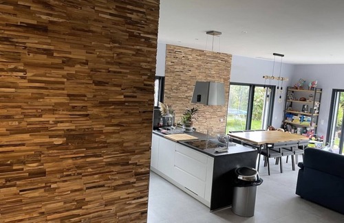 Pegomas Casa | Maison Moderne 140m2 Avec Piscine Securisee, Cuisine d Ete, Climatisation