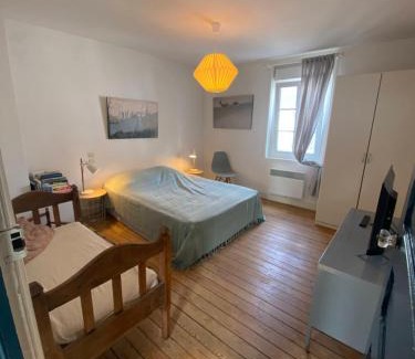 Le Crotoy Casa | Maison Plage à 50m, Centre Ville avec sa cabine de plage