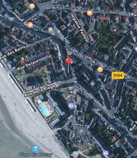 Le Crotoy Casa | Maison Plage à 50m, Centre Ville avec sa cabine de plage