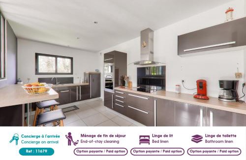 Penvins Casa | Maison pour 6 - Jardin - Proche plage