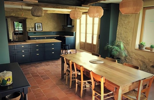 Montesquiou Casa | Maison Puchouaou Gîte 12 personnes avec piscine privée