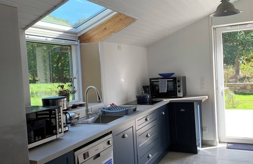 Melgven Casa | Maison située sur piste cyclable à 5kms en vélo de Concarneau Idéal familles