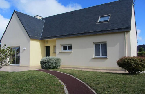 Donville-les-Bains Casa | Maison Spacieuse et Lumineuse de 160 m2 Avec vue mer