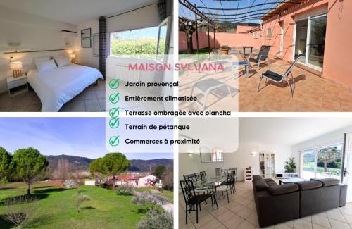 Gonfaron Casa | Maison Sylvana in Provence-Huge Garden, AC and Terrace