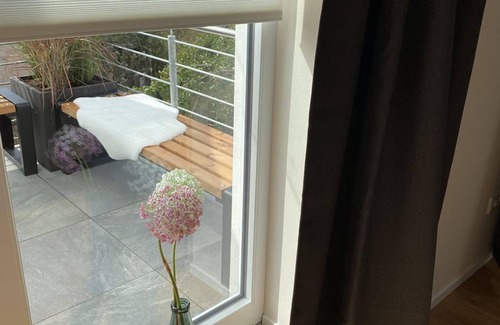 Losheim am See Apartamento | Maisonette apartment incl. use of wellness garden - Bauernhaus Loth - exclusive
