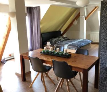 Jena Apartamento | Maisonette Wohnung mit Blick über die Stadt