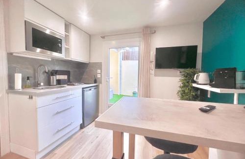 Marmande Apartamento | Maisonnette cosy avec extérieur en centre-ville