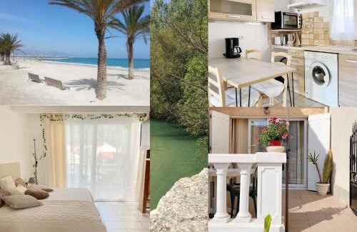 Villeneuve-Loubet Apartamento | Maisonnette très appréciée entre Mer et Nature Climatisée avec Cuisine Terrasse Parking