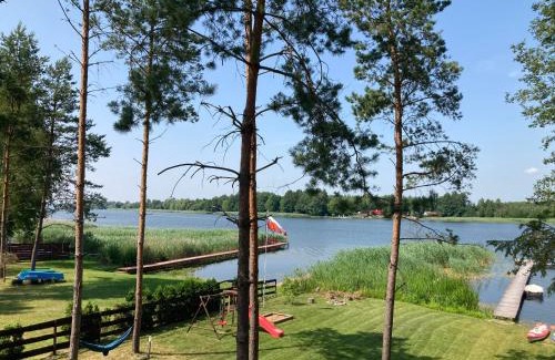 Szeligi Cabina | Makosieje Resort-bon turystyczny,15m od brzegu,widok na jezioro,ogrzewanie,wi-fi